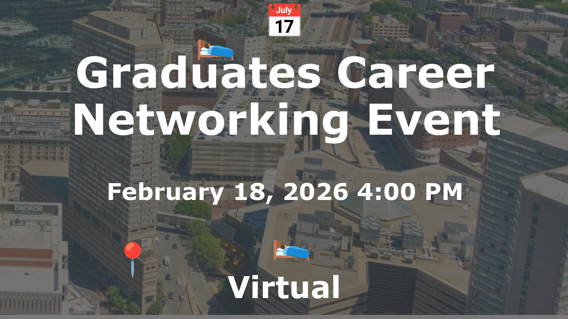 Graduates Career Networking Event event image